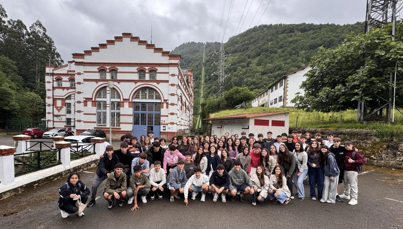 4º de ESO visita centrales hidroeléctricas