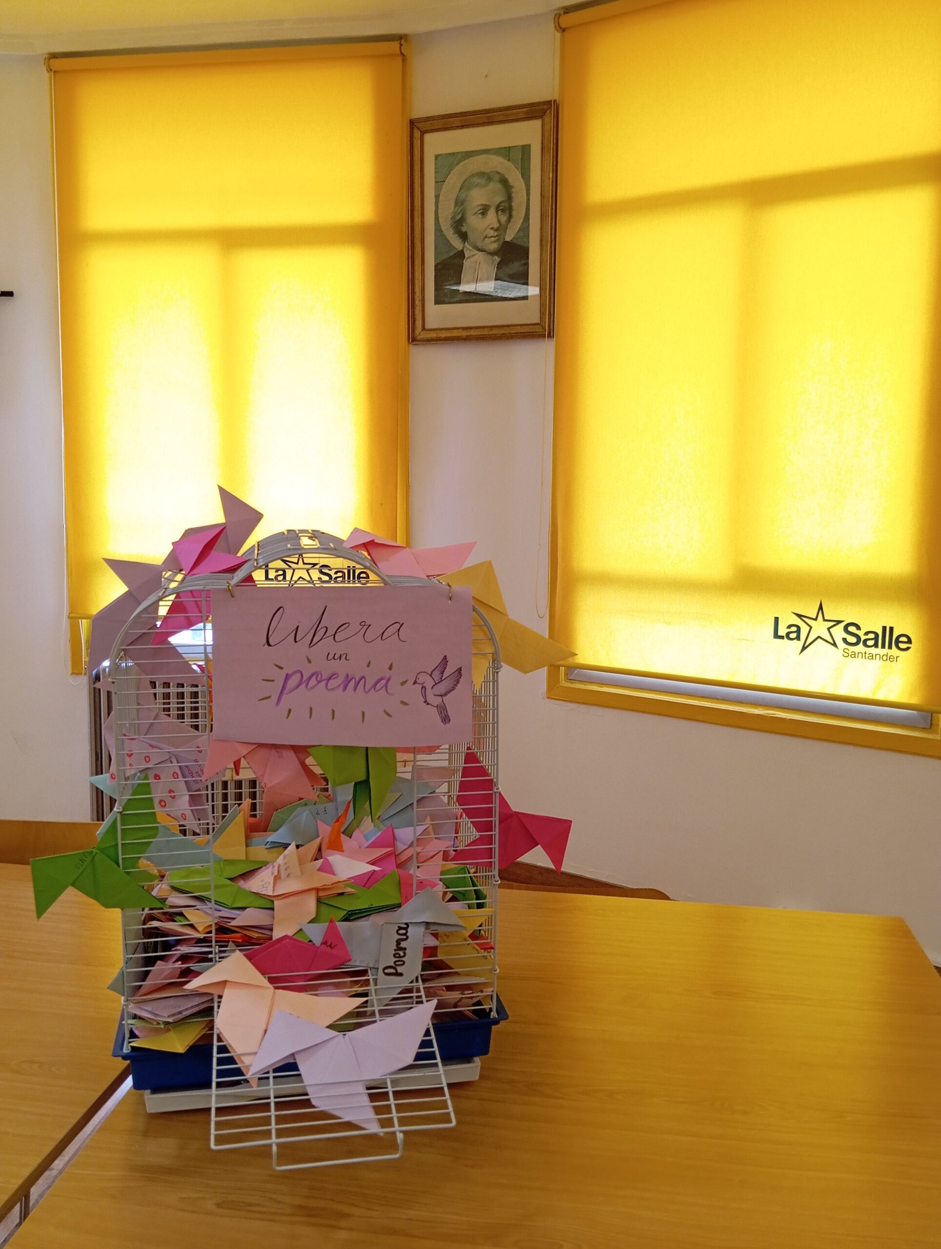 El Día de la Poesía en el colegio La Salle Santander: Un acto de libertad a través de las palabras.